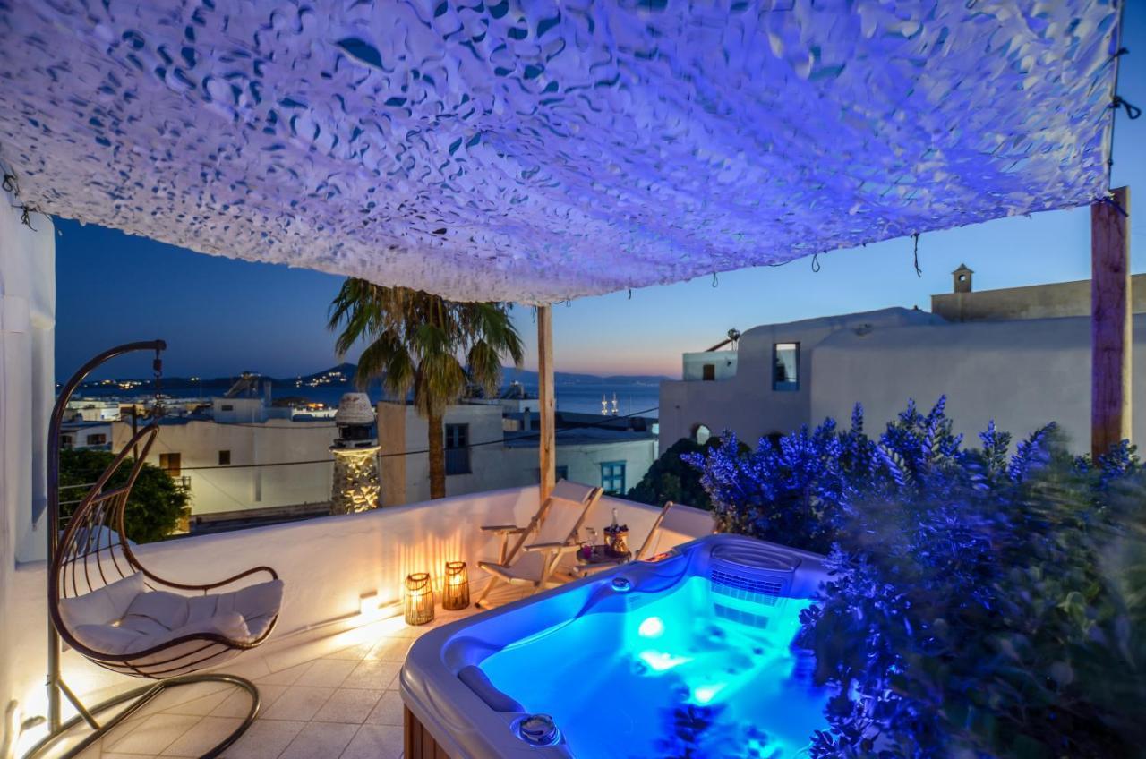 Honey & Cinnamon Luxury Suite Naxos City エクステリア 写真